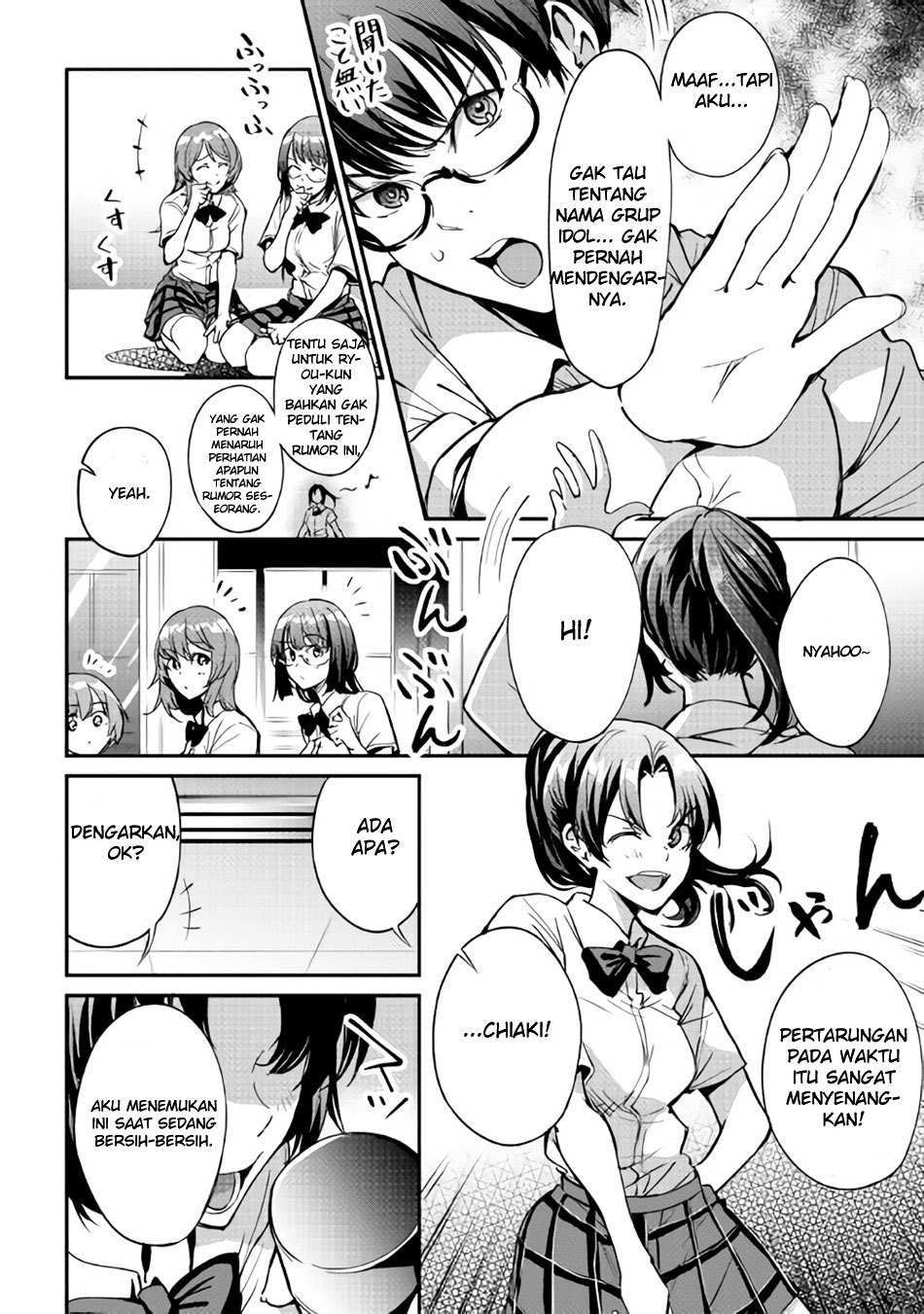 B Group no Shounen X Chapter 14 Bahasa Indonesia